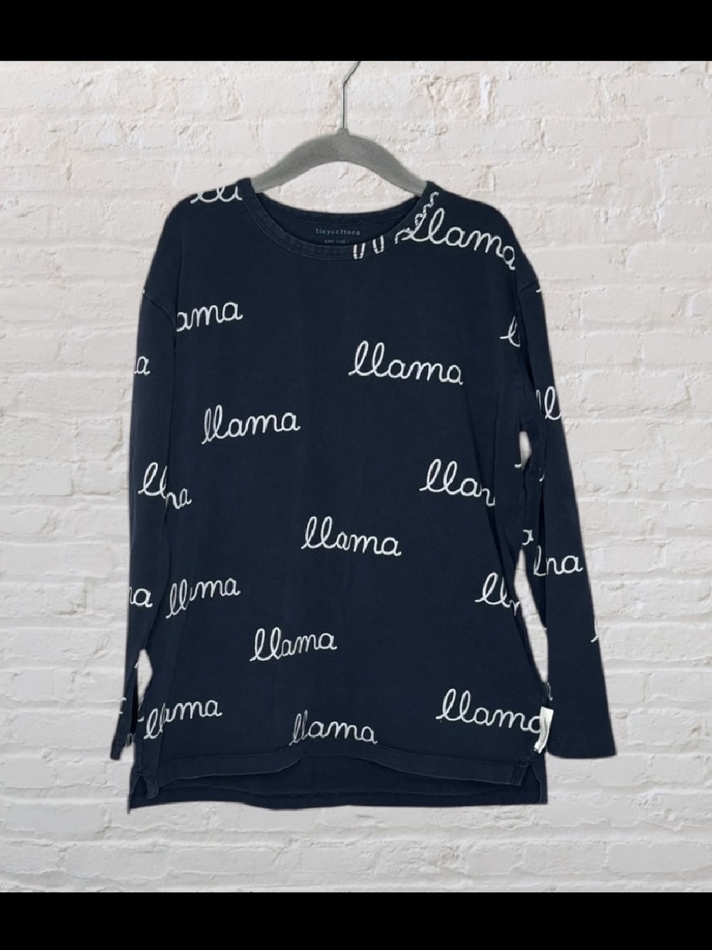 Tinycottons Stretchy 'Llama' Long-Sleeve